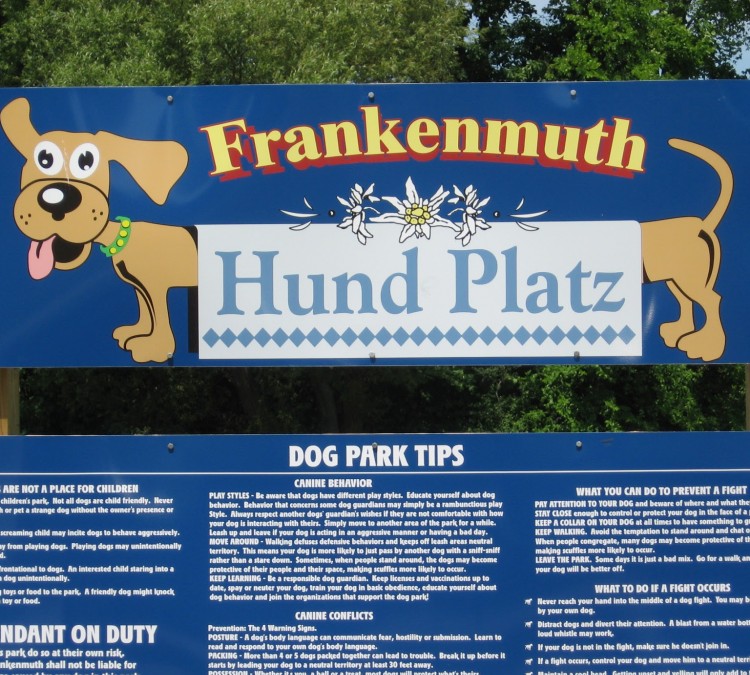 Memorial Park Dog Park (Hund Platz) (Frankenmuth,&nbspMI)